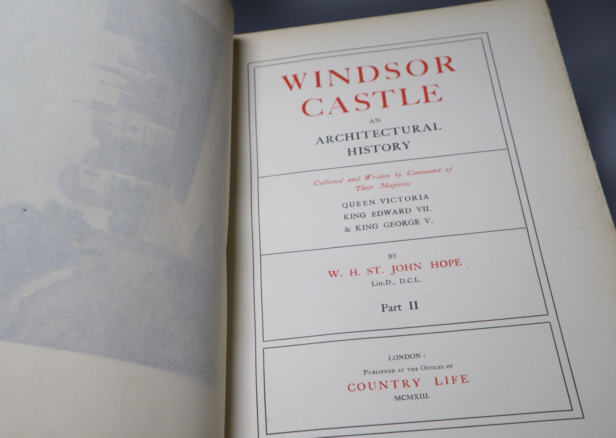 Hope Williams St John - An Architectural History of Windsor Castle (2)